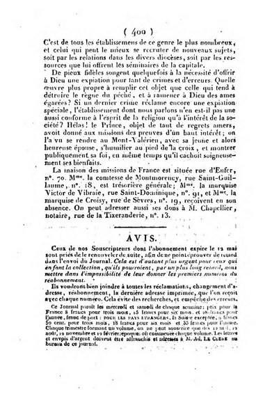 L'ami de la religion et du roi journal ecclesiastique, politique et litteraire