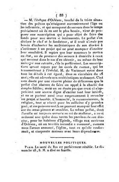 L'ami de la religion et du roi journal ecclesiastique, politique et litteraire