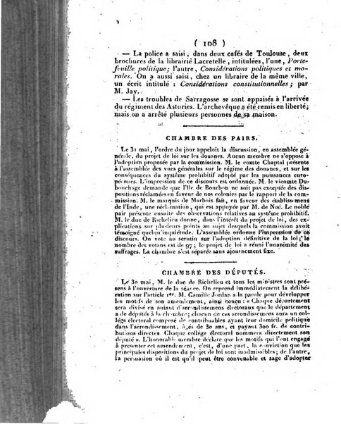 L'ami de la religion et du roi journal ecclesiastique, politique et litteraire