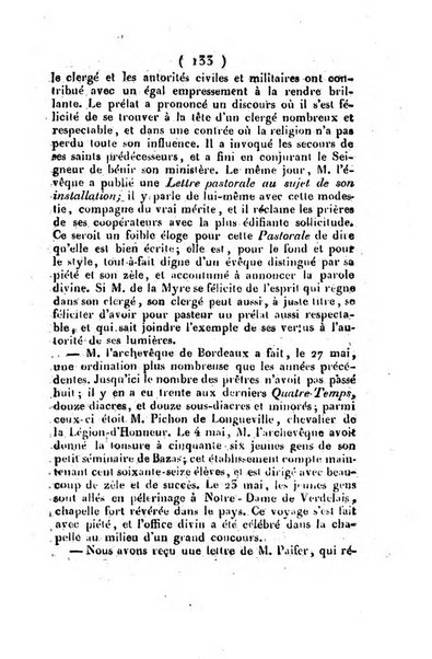 L'ami de la religion et du roi journal ecclesiastique, politique et litteraire