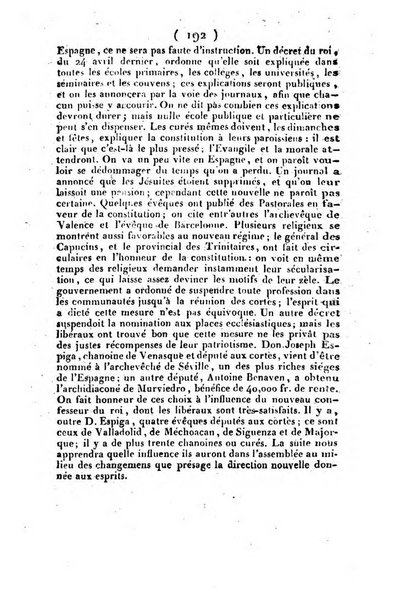 L'ami de la religion et du roi journal ecclesiastique, politique et litteraire