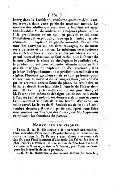 L'ami de la religion et du roi journal ecclesiastique, politique et litteraire