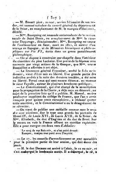 L'ami de la religion et du roi journal ecclesiastique, politique et litteraire