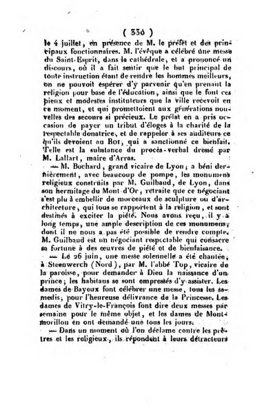 L'ami de la religion et du roi journal ecclesiastique, politique et litteraire