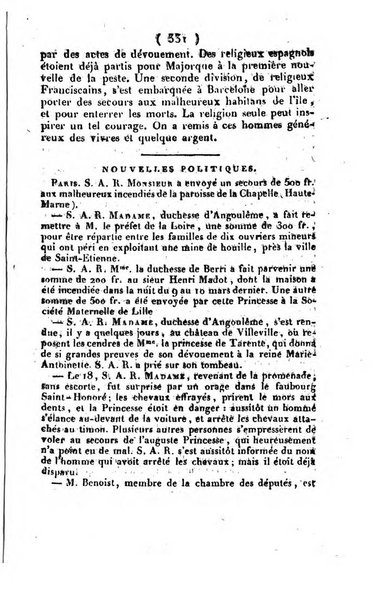 L'ami de la religion et du roi journal ecclesiastique, politique et litteraire