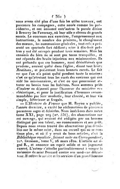 L'ami de la religion et du roi journal ecclesiastique, politique et litteraire