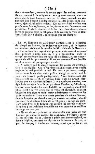 L'ami de la religion et du roi journal ecclesiastique, politique et litteraire