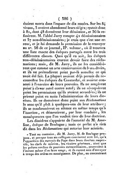 L'ami de la religion et du roi journal ecclesiastique, politique et litteraire