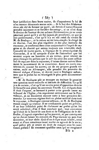 L'ami de la religion et du roi journal ecclesiastique, politique et litteraire