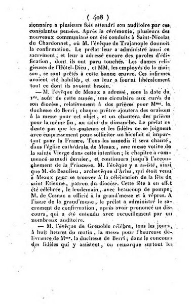 L'ami de la religion et du roi journal ecclesiastique, politique et litteraire