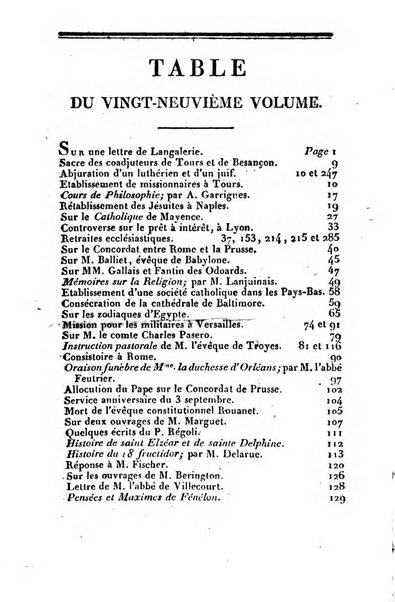 L'ami de la religion et du roi journal ecclesiastique, politique et litteraire