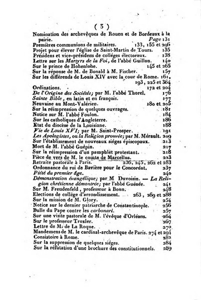 L'ami de la religion et du roi journal ecclesiastique, politique et litteraire