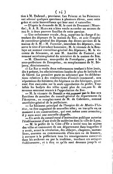 L'ami de la religion et du roi journal ecclesiastique, politique et litteraire