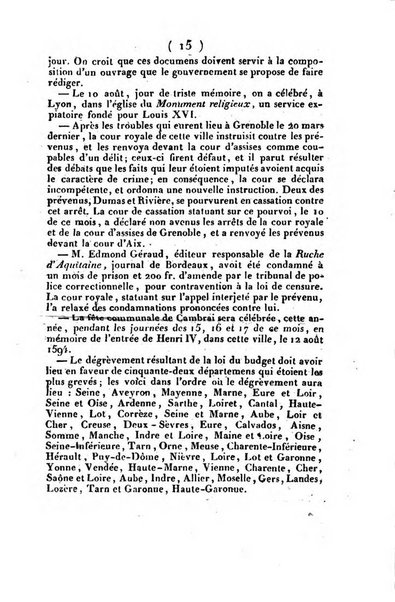 L'ami de la religion et du roi journal ecclesiastique, politique et litteraire