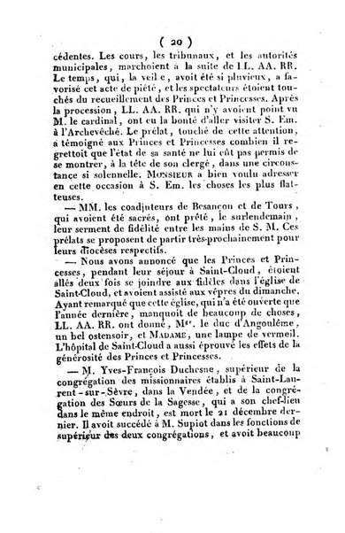 L'ami de la religion et du roi journal ecclesiastique, politique et litteraire