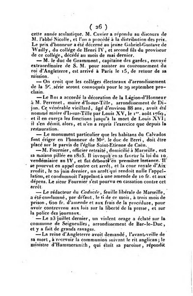 L'ami de la religion et du roi journal ecclesiastique, politique et litteraire