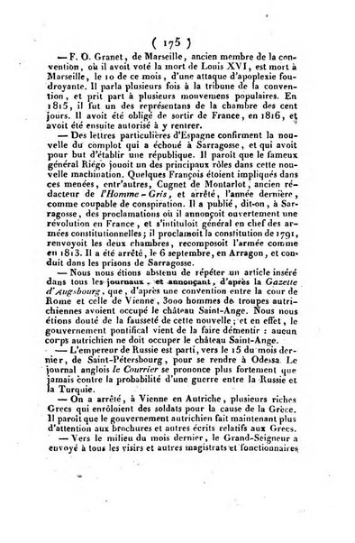 L'ami de la religion et du roi journal ecclesiastique, politique et litteraire