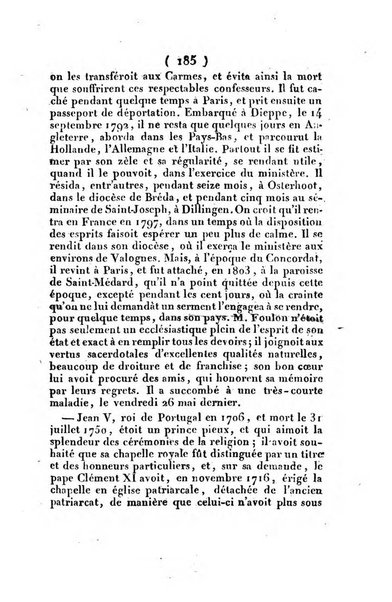 L'ami de la religion et du roi journal ecclesiastique, politique et litteraire