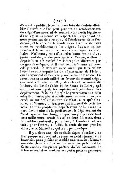 L'ami de la religion et du roi journal ecclesiastique, politique et litteraire