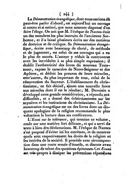 L'ami de la religion et du roi journal ecclesiastique, politique et litteraire