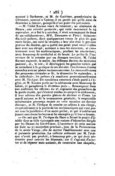 L'ami de la religion et du roi journal ecclesiastique, politique et litteraire