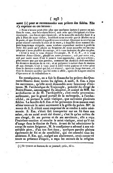 L'ami de la religion et du roi journal ecclesiastique, politique et litteraire