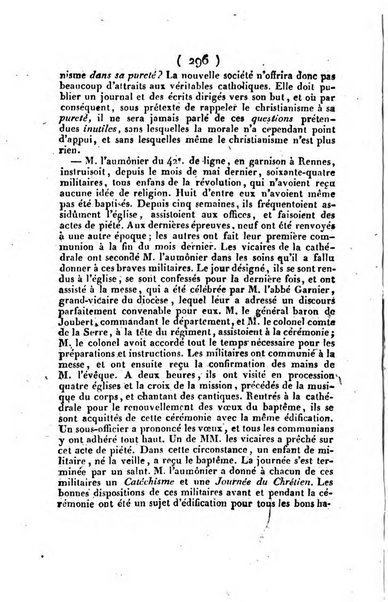 L'ami de la religion et du roi journal ecclesiastique, politique et litteraire