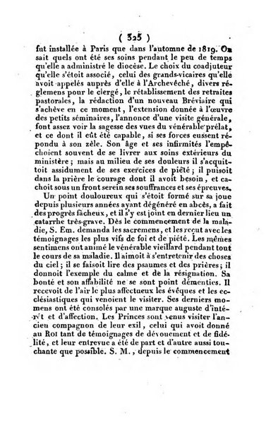 L'ami de la religion et du roi journal ecclesiastique, politique et litteraire