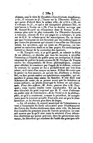 L'ami de la religion et du roi journal ecclesiastique, politique et litteraire