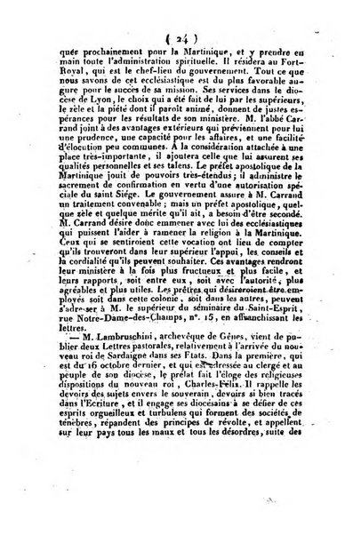 L'ami de la religion et du roi journal ecclesiastique, politique et litteraire