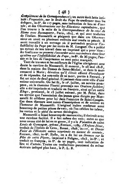 L'ami de la religion et du roi journal ecclesiastique, politique et litteraire