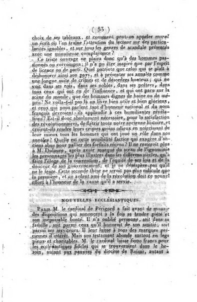 L'ami de la religion et du roi journal ecclesiastique, politique et litteraire