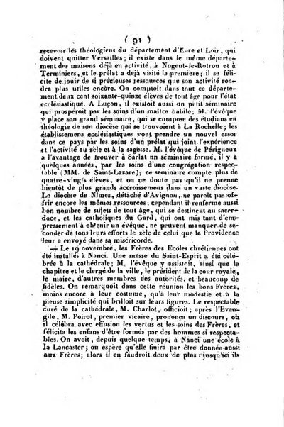 L'ami de la religion et du roi journal ecclesiastique, politique et litteraire