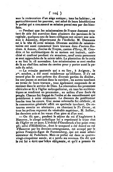 L'ami de la religion et du roi journal ecclesiastique, politique et litteraire