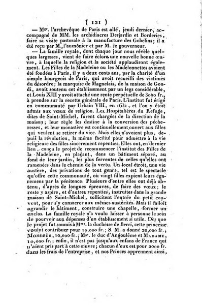 L'ami de la religion et du roi journal ecclesiastique, politique et litteraire