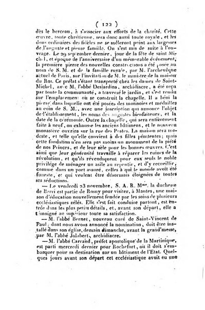 L'ami de la religion et du roi journal ecclesiastique, politique et litteraire