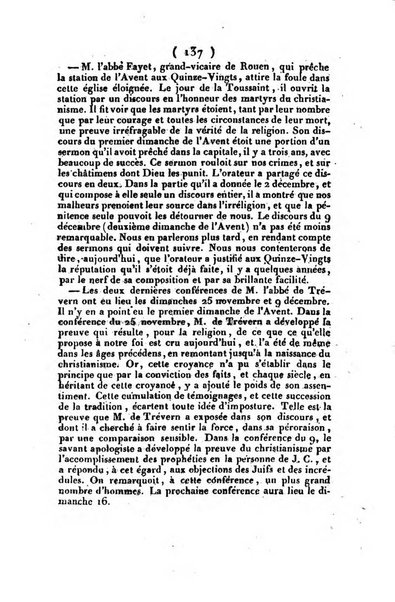 L'ami de la religion et du roi journal ecclesiastique, politique et litteraire