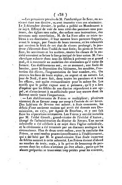 L'ami de la religion et du roi journal ecclesiastique, politique et litteraire