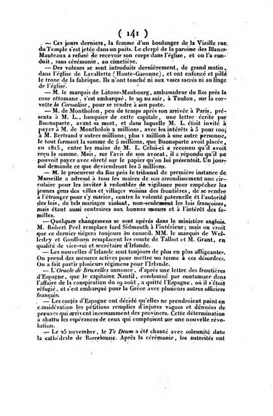 L'ami de la religion et du roi journal ecclesiastique, politique et litteraire