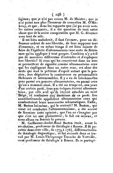 L'ami de la religion et du roi journal ecclesiastique, politique et litteraire