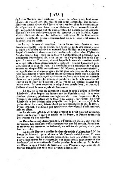 L'ami de la religion et du roi journal ecclesiastique, politique et litteraire