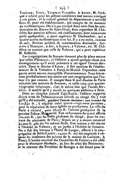 L'ami de la religion et du roi journal ecclesiastique, politique et litteraire