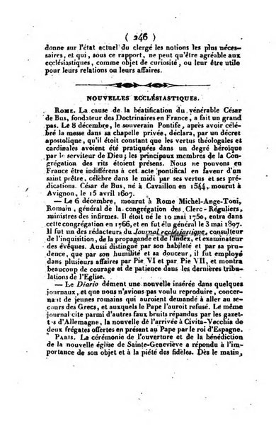 L'ami de la religion et du roi journal ecclesiastique, politique et litteraire