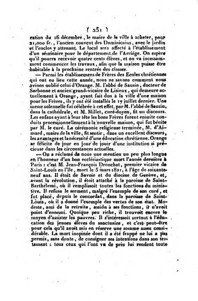 L'ami de la religion et du roi journal ecclesiastique, politique et litteraire