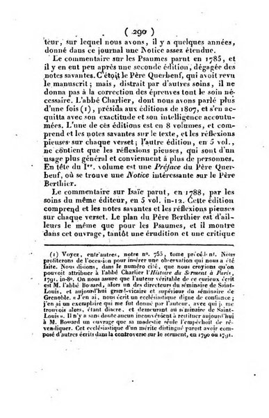 L'ami de la religion et du roi journal ecclesiastique, politique et litteraire