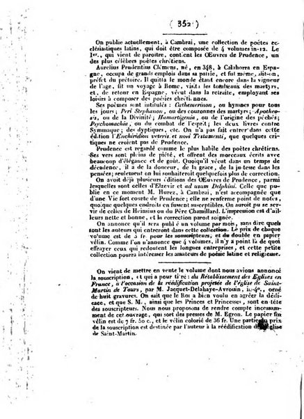 L'ami de la religion et du roi journal ecclesiastique, politique et litteraire