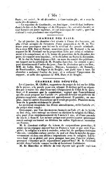 L'ami de la religion et du roi journal ecclesiastique, politique et litteraire