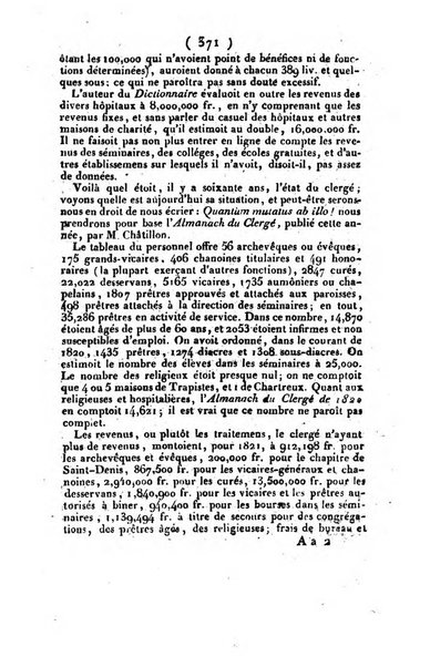 L'ami de la religion et du roi journal ecclesiastique, politique et litteraire