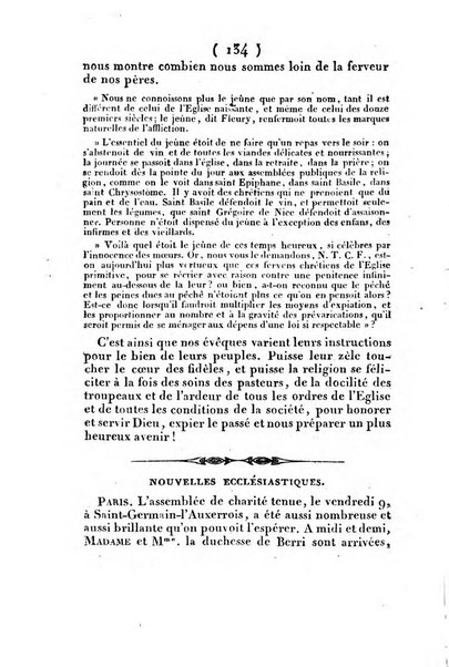 L'ami de la religion et du roi journal ecclesiastique, politique et litteraire