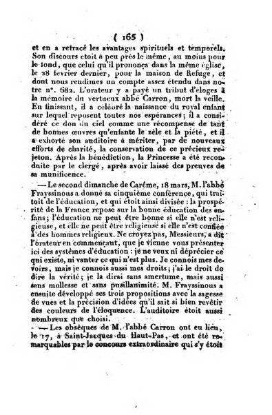 L'ami de la religion et du roi journal ecclesiastique, politique et litteraire